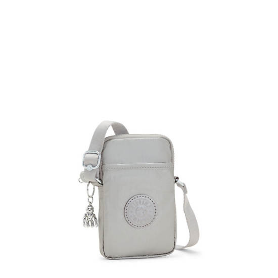 Bolsa Para Movil Kipling Tally Metallic Crossbody Plateados | MX 1369UZ